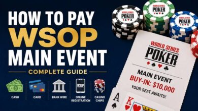 How to Pay WSOP Main Event