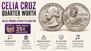 Celia Cruz Quarter Worth